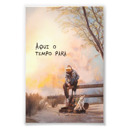 Poster Refúgio (Frase II) (Voorkant)