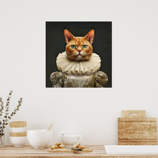Poster Regal Cat (Cuisine)