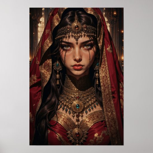 Poster Regal Queen of Shadows Wall Art (Devant)