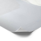 Poster Regard de chat perdu dans le temps (Coin)