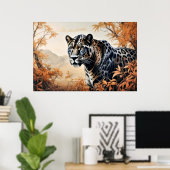 Poster Regard de la Jungle (Bureau à domicile)