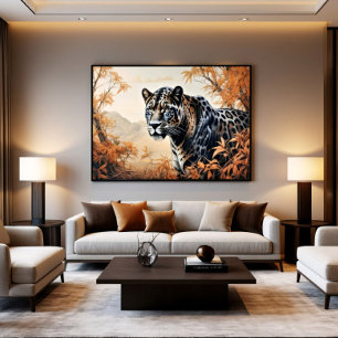 Poster Regard de la Jungle