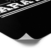 Poster Regard Perdu Cadeau Karaté Pour Karateka (Coin)