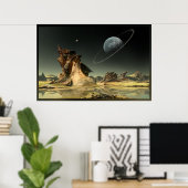 Poster Regard vers la maison (Bureau à domicile)