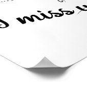 Poster Regard vers le haut (Coin)