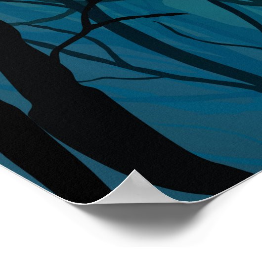 Poster Regardant dans l'affiche du vote (Coin)