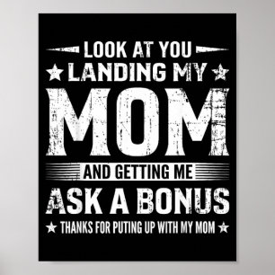 Poster Regarde maman qui décroche et qui obtient un beau-