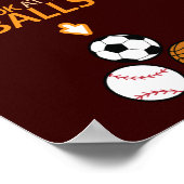 Poster Regarde mes boules (Coin)