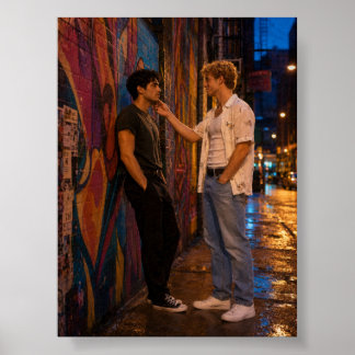 Poster Regarde Moi | Projet d'art gay