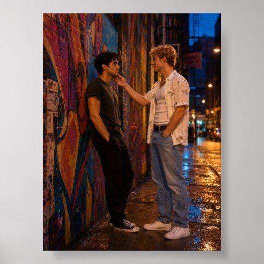 Poster Regarde Moi | Projet d'art gay (Devant)