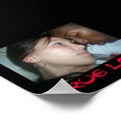 Poster regarde, Véritable Amour (Coin)