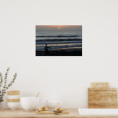 Poster Regarder l'affiche du coucher du soleil (Cuisine)