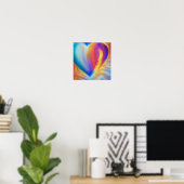 Poster Regarder le coeur de la passion (Bureau à domicile)