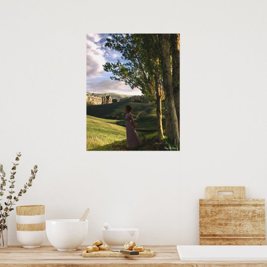 Poster Regarder sur l'impression Pemberley (Cuisine)