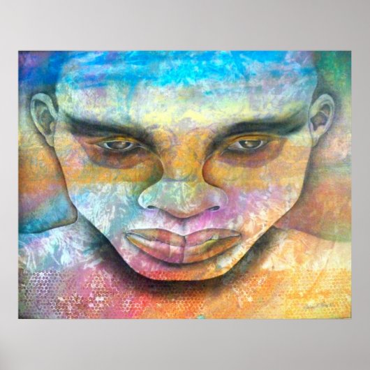 Poster Regarder un guerrier (Devant)