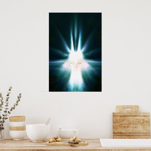 Poster Regarder vers le bas (Cuisine)