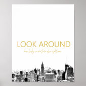 Poster Regardez autour (Devant)