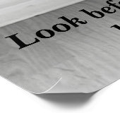 Poster Regardez avant de sauter... (Coin)