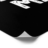 Poster Regardez Cet Homme-go Funny Fruit Pun Dark BG (Coin)