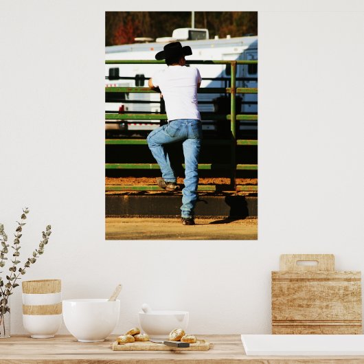 Poster Regardez Cette clôture. (Cuisine)