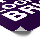 Poster Regardez du côté lumineux (Coin)