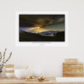 Poster regardez juste ce beau coucher de soleil (Cuisine)