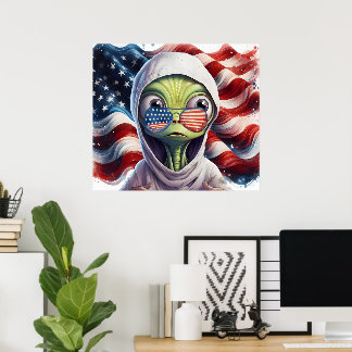 Poster Regardez l'Amérique