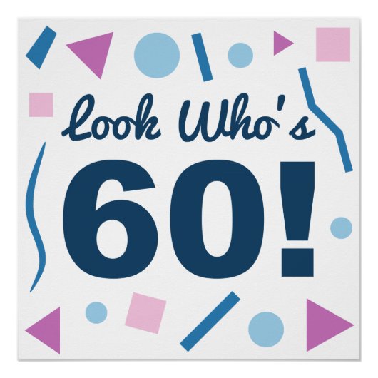 Poster Regardez qui a 60 ans (Devant)