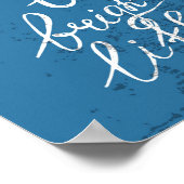 Poster Regardez Toujours Le Bon Côté De La Vie (Coin)