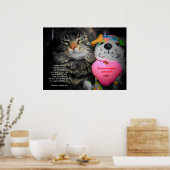 Poster Regardez votre chien maintenant Regardez-moi (Cuisine)