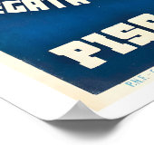 Poster Régate universitaire Pise-Pavie Courses d'aviron e (Coin)