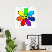 Poster regenboogventilator (Thuiskantoor)