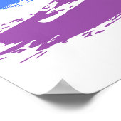 Poster regenboogverf (Hoek)