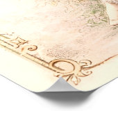 Poster Regency Rose Garden Reading Lady (Coin)