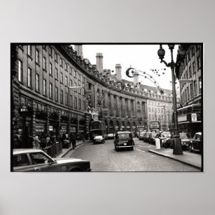 Poster Regent Street, Londres