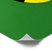 Poster reggae de jamaïque (Coin)