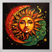 Poster Reggae Sun & Moon (Devant)