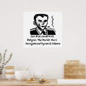 Poster Régime de Pyramide religieuse (Cuisine)