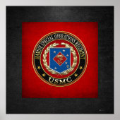Poster Régiment d'opérations spéciales marines (MSOR) [3D (Devant)