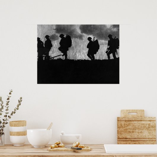 Poster Régiment du Yorkshire (Cuisine)