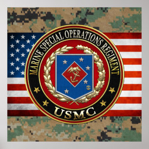Poster Régiment marin d'opérations spéciales (MSOR) [3