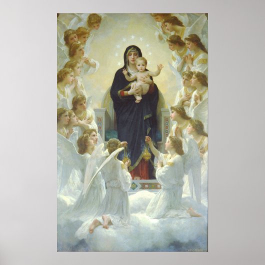 Poster Regina angelorum (Devant)