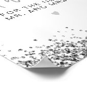 Poster REGINA Conseil Disco Argent Pour La Mariée Et La S (Coin)