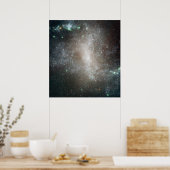 Poster Région centrale de la galaxie spirale barrée (Cuisine)