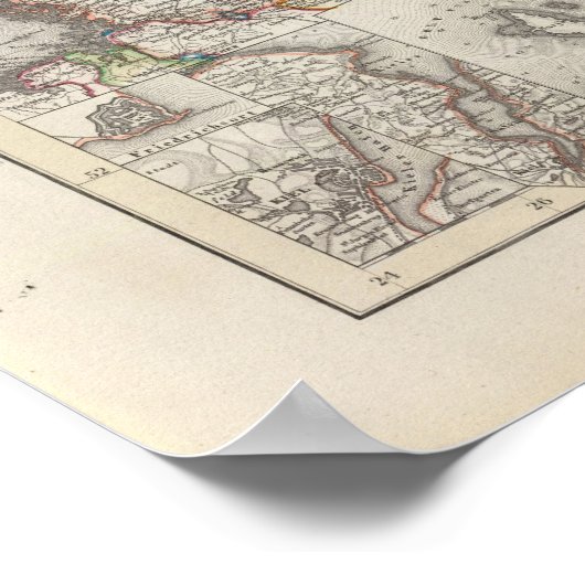 Poster Région de la mer Baltique (Coin)