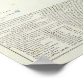 Poster Région de Toscane Italie (Coin)