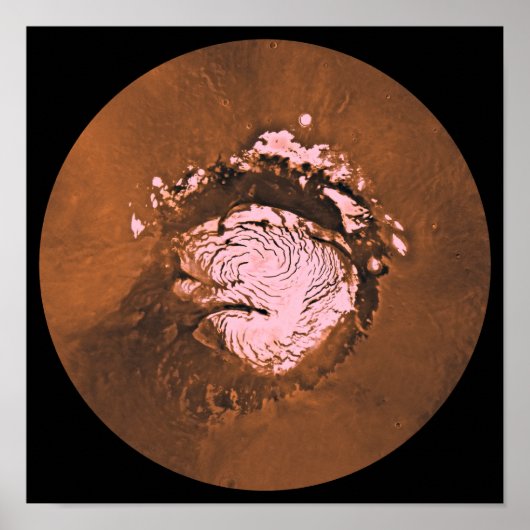 Poster Région du Mare Boreum de Mars (Devant)