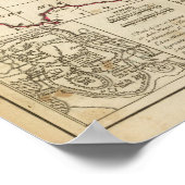 Poster Régions, places dans le Nouveau Testament (Coin)