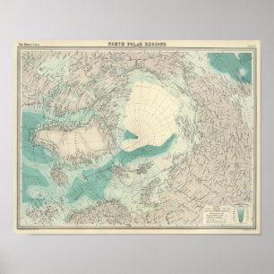 Poster Régions polaires du nord