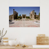 Poster Registan, Samarkand (Cuisine)